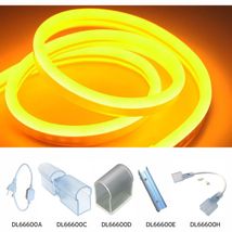 Neon Flex Portocaliu 10W/M SMD2835 8x16mm/220V