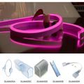 Neon Flex Roz 10W/M SMD2835 8x16mm/220V