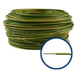 Cablu electric flexibil FY 10 GALBEN VERDE (H07V-R)