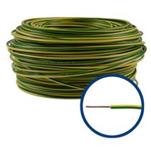Cablu electric flexibil FY 10 GALBEN VERDE (H07V-R)