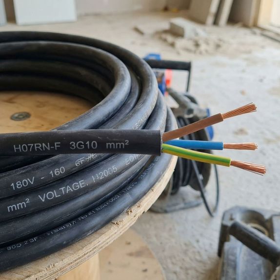 Cablu electric flexibil H07RN-F 3X10