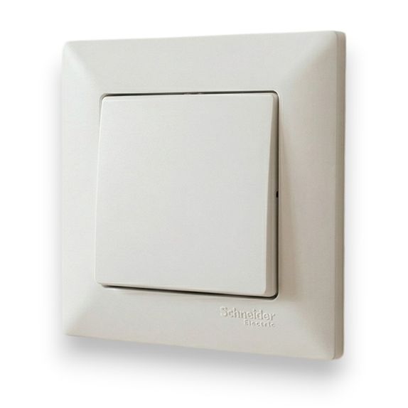 Intrerupator simplu Schneider Easy Styl 2M alb