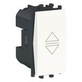 Intrerupator jaluzele Schneider Easy Styl, 1M, alb