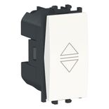 Intrerupator jaluzele Schneider Easy Styl, 1M, alb