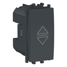 Intrerupator jaluzele Schneider Easy Styl, 1M, negru