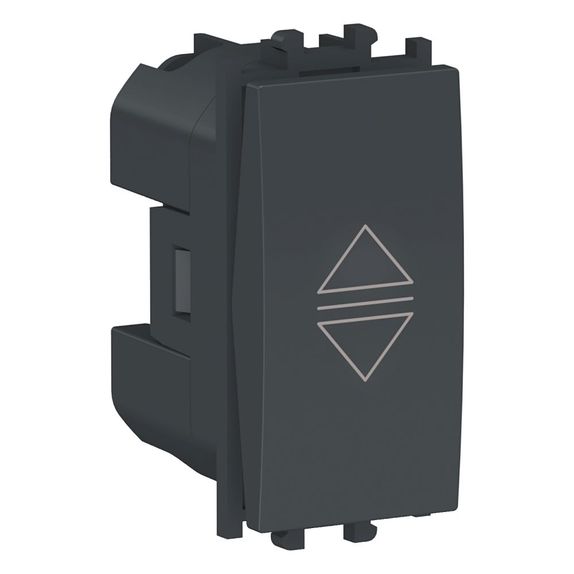 Intrerupator jaluzele Schneider Easy Styl, 1M, negru