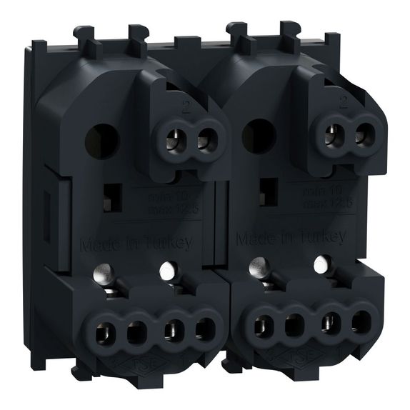 Intrerupator cruce Schneider Easy Styl, 2M, negru