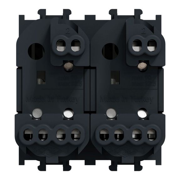Intrerupator cruce Schneider Easy Styl, 2M, negru
