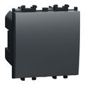 Intrerupator cruce Schneider Easy Styl, 2M, negru