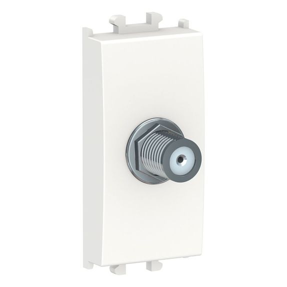 Priza SAT tip F Schneider Easy Styl, 1M, alb