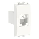 Priza date RJ45 CAT5E UTP Schneider Easy Styl, 1M, alb