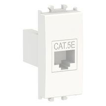 Priza date RJ45 CAT5E UTP Schneider Easy Styl, 1M, alb