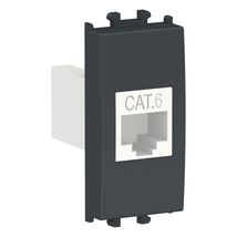 Priza date RJ45 CAT6E UTP Schneider Easy Styl, 1M, negru
