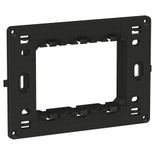Suport fixare Schneider Easy Styl, 3 module, negru