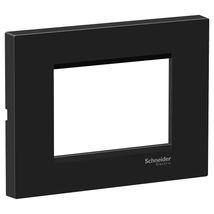 Rama plata Schneider Easy Styl, 3M, negru metalic