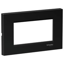 Rama plata Schneider Easy Styl, 4M, negru metalic