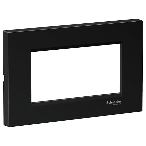 Rama plata Schneider Easy Styl, 4M, negru metalic