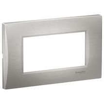 Rama plata Schneider Easy Styl, 4M, argintiu