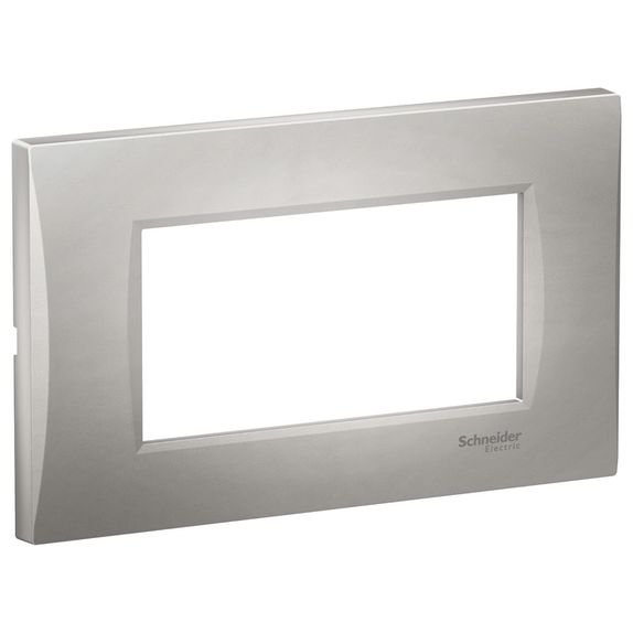Rama plata Schneider Easy Styl, 4M, argintiu