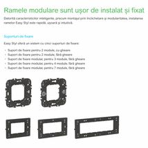Rama plata Schneider Easy Styl, 3M, alb