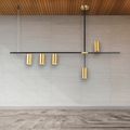 Lustră Modernă Cu LED Și Spot Elysia, 3000-4000-6000k, 385lm, 115 x 83 cm