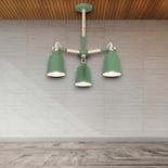 Lustra Tavan Cu 3 Brate E27 Baldur, 50x52 cm, 3x10W