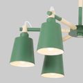 Lustra Tavan Cu 6 Brate E27 Baldur, 70x52 cm, 6x10W