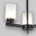 Lustra Tavan Cu 3 Brate E27 Titan Black, 42 x 58 cm, 3x10W E27