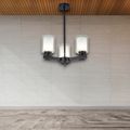 Lustra Tavan Cu 3 Brate E27 Titan Black, 42 x 58 cm, 3x10W E27