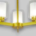 Lustra Tavan Cu 3 Brate E27 Titan Gold, 42 x 58 cm, 3x10W E27