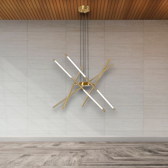 Candelabru Cu 6 Pendule G9 Cleopatra, 75 × 60 cm, 6x5W G9