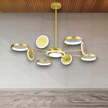 Lustra LED Suspendata 95W Venus, 3000-4000-6000k, 4700lm, 95 x 60 cm 