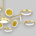 Lustra LED Suspendata 128W Venus, 3000-4000-6000k, 6000lm,115 x 60 cm