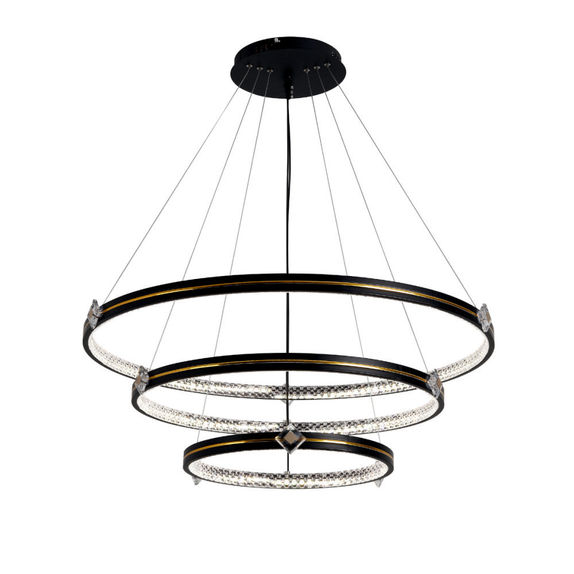 Lustra LED Ajustabila 85W, 5660 Lm, 400 x 600 mm, 3000K/4000K/6500K, cu telecomanda