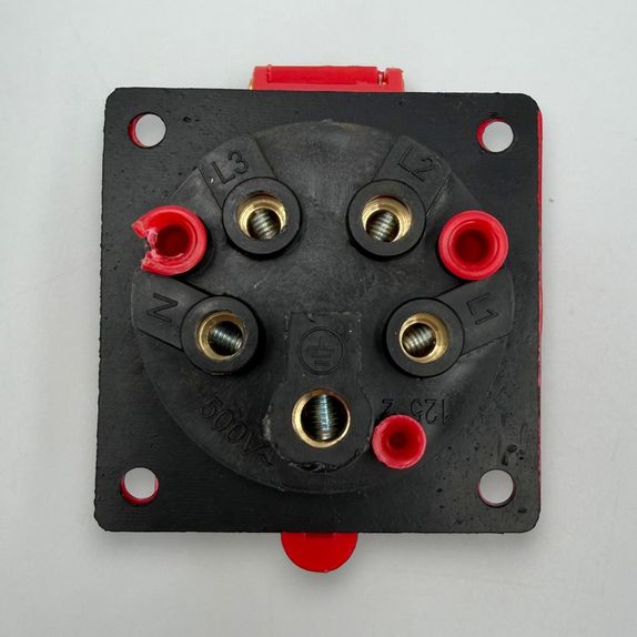380V IP44 Priza Trifazica Încastrata 5 Pini 32A