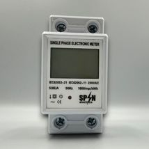 CONTOR PE SINA DIGITAL MONOFAZIC 230V 65A