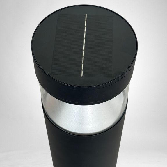 Stâlp LED Grădină 5W Cu Panou Solar IP65, 3000K, Lumina calda
