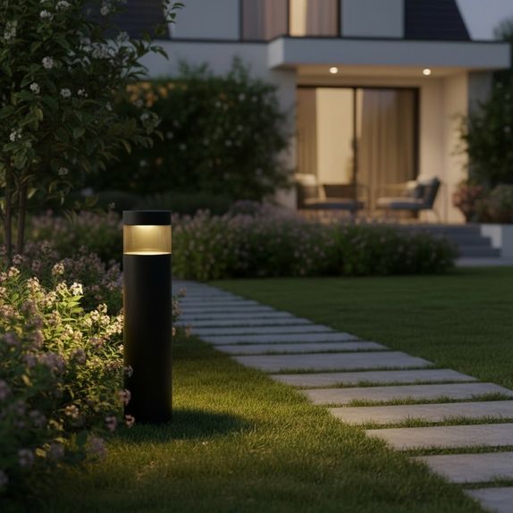 Stâlp Bec LED Gradina Max 25W E27, IP65