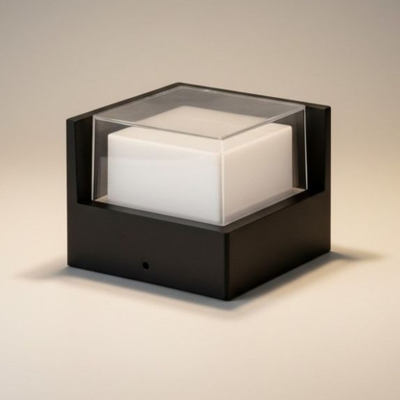 Aplica led Lara 10W/550Lm/3000K IP65 220-240V 168x168x45mm