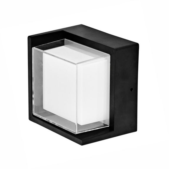 Aplica led Lara 10W/550Lm/3000K IP65 220-240V 168x168x45mm