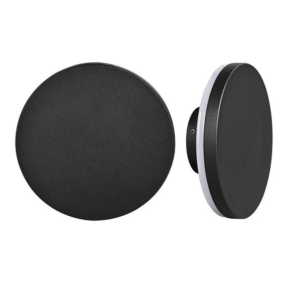 Aplica LED Perete fi150, 12W, 3000K, lumina calda, cu protectie IP65