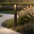 Stalp ornamental de gradina 12W=10W, 3000K, lumina calda, 800x100mm