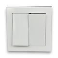 Întrerupător dublu, 250V~, 10A, 50Hz, IP20