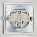 Priza schuko SIMPLA, contact de protectie, 250V~, 16A, 50Hz, IP20
