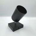 Spot Negru Reglabil 1xGU10 80mm