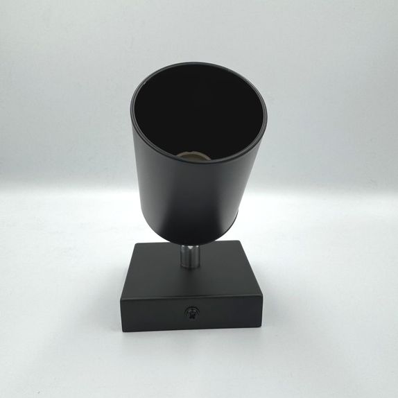 Spot Negru Reglabil 1xGU10 80mm