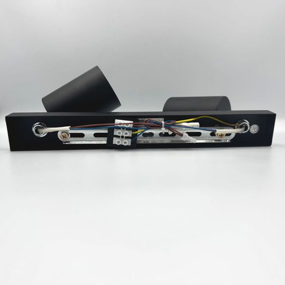 Spot Negru Reglabil Liniar 2xGU10 300mm