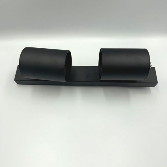 Spot Negru Reglabil Liniar 2xGU10 300mm