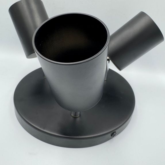 Spot Negru Reglabil 3xGU10 200mm