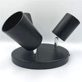Spot Negru Reglabil 3xGU10 200mm